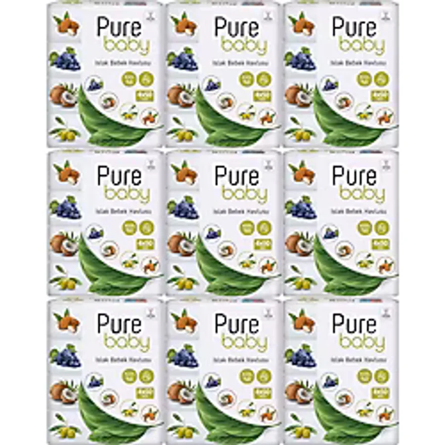Pure Baby Meyveli Karma 50 Yaprak 36'lı Paket Islak Havlu