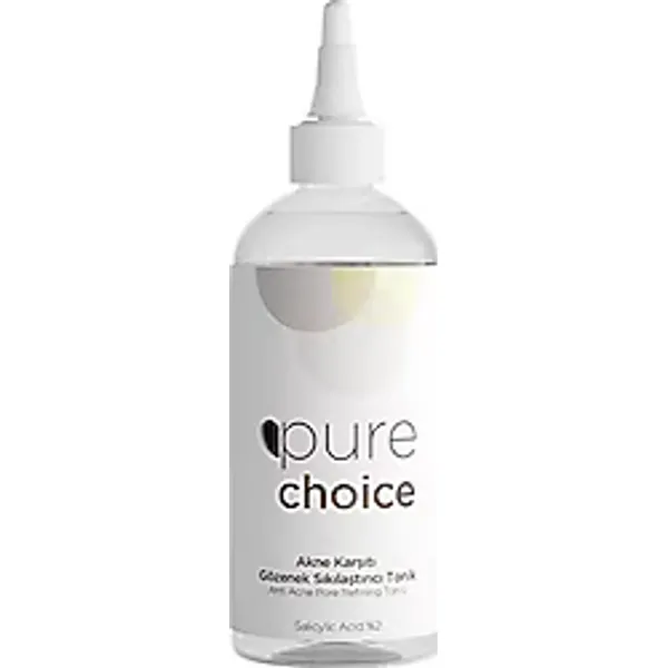 Pure Choice Salisilik Asit Akne Karşıtı 200 ml Gözenek Sıkılaştırıcı Tonik