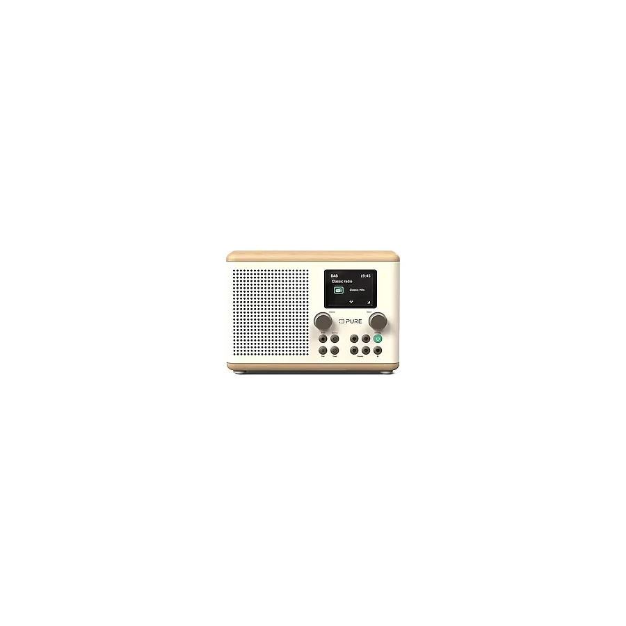Pure Classic H4 Dijital Mutfak Radyo, Dab+/fm, Bluetooth 5.3, Usb, Aux, Zamanlayıcı ve Çalar Saat Özellikli - Beyaz