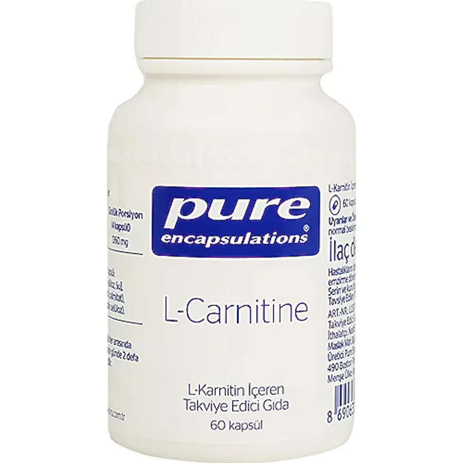 Pure Encapsulations L-Carnitine 60 Kapsül