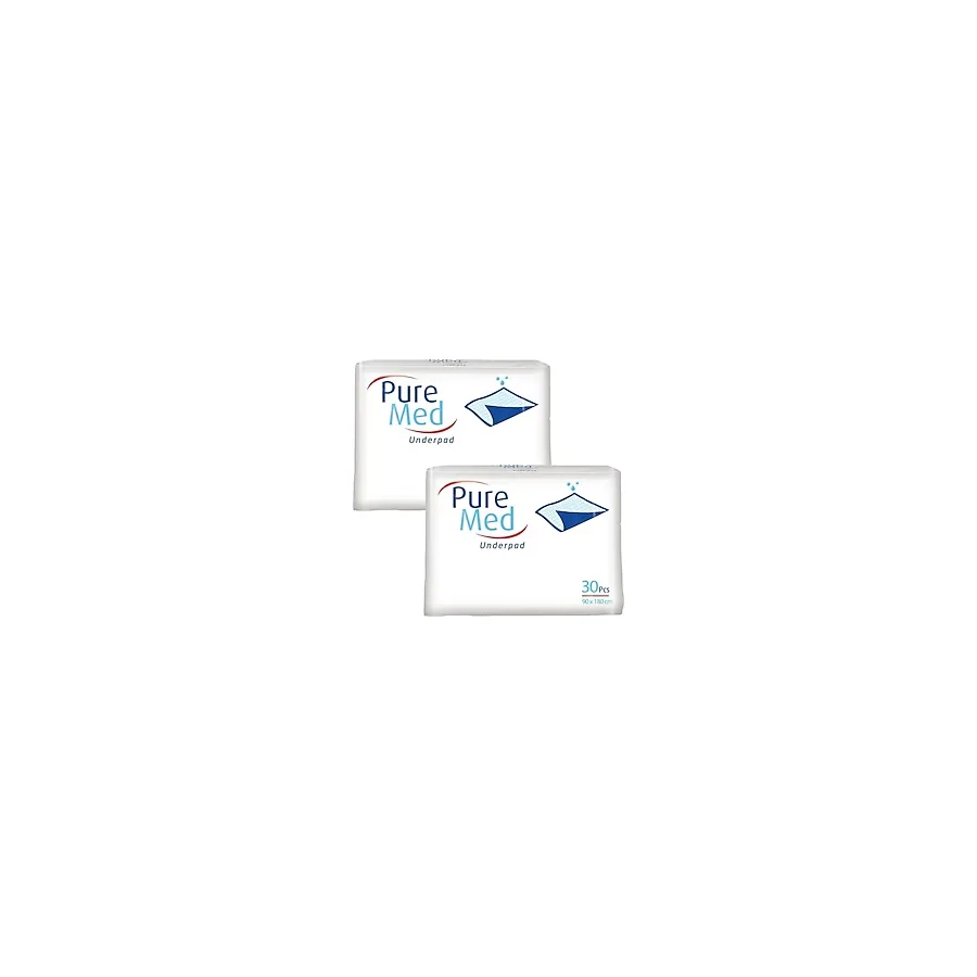 Puremed 60x90 cm 30'lu 2 Adet Yatak Koruyucu Örtü