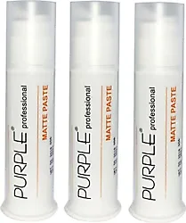 Purple Matte Paste Mat Şekillendirici Wax 100 ml 3 Adet