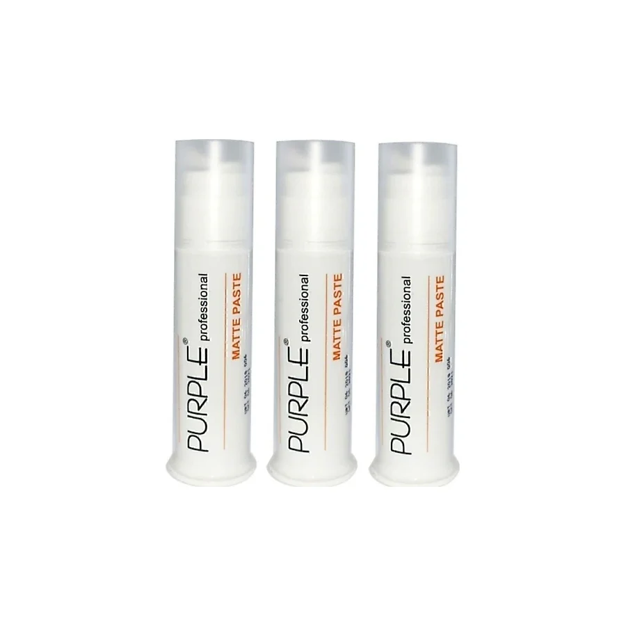 Purple Matte Paste Mat Şekillendirici Wax 100 ml 3 Adet