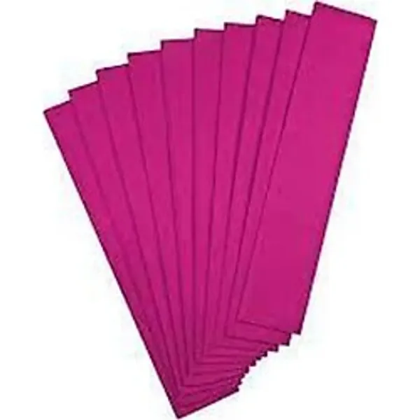 Puti Krapon Kağıdı 50 x 200 Cm Fuşya (10 Lu Paket)