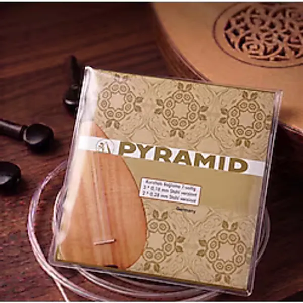 Pyramid 2 Paket 0.18 Numara Kısa Sap Saz Teli Seti-2 Takım-Mızrap Hediyeli