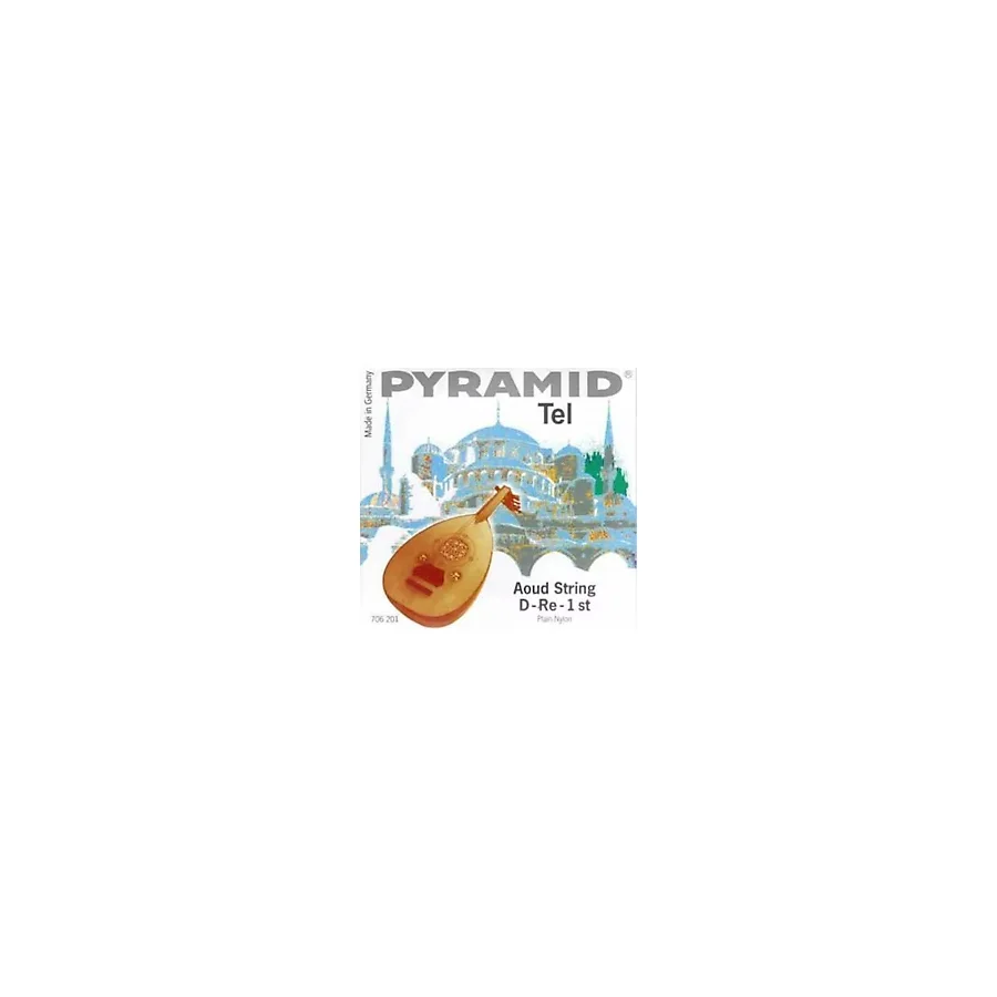 Pyramid 706200 Model Alman Üretim Profesyonel Ud Teli Seti + Mızrap