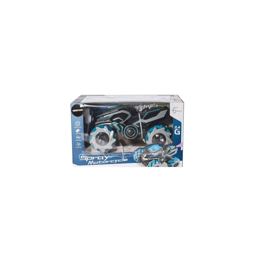 QH300-3 Drift Yapan Duman Çıkartan Motorcycle Kız Erkek Çocuk Oyuncak Eğitici Oyuncaklar