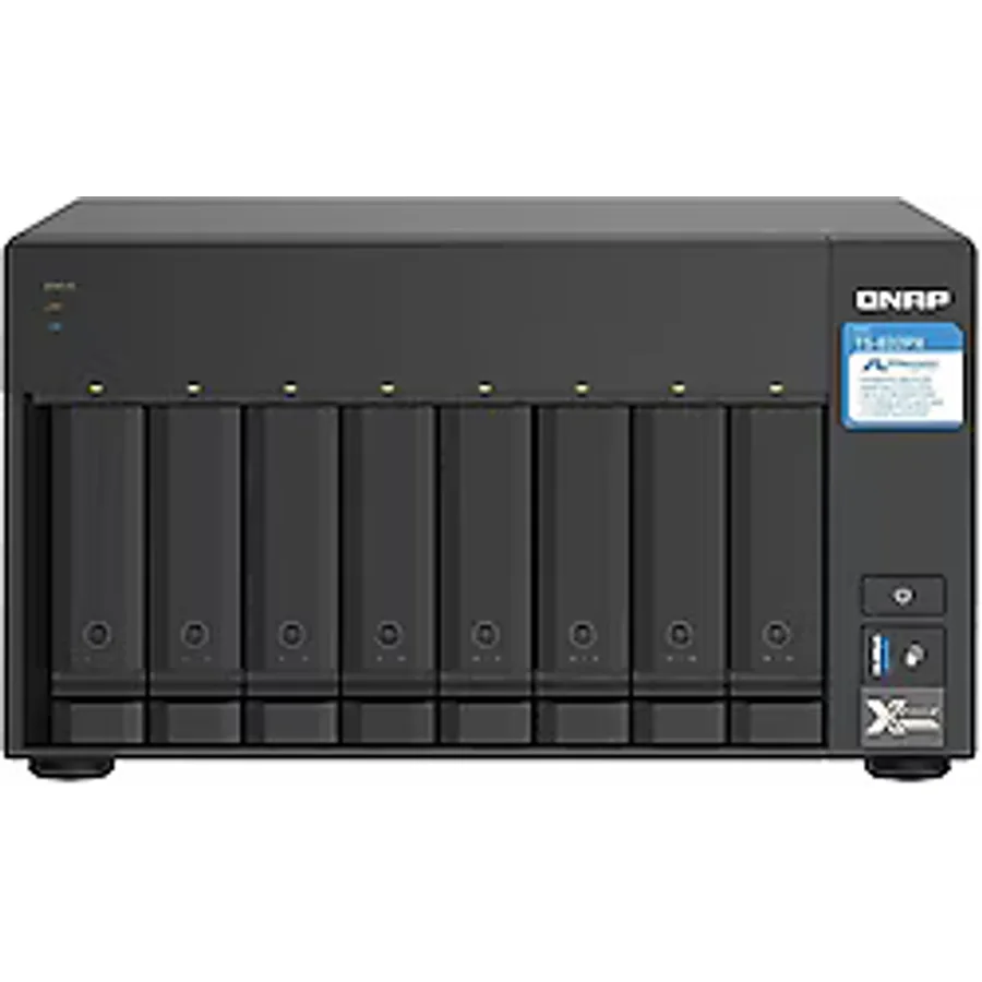 Qnap TS-832PX 4 GB 8 Yuvalı 250 TB Destekli NAS Depolama Ünitesi
