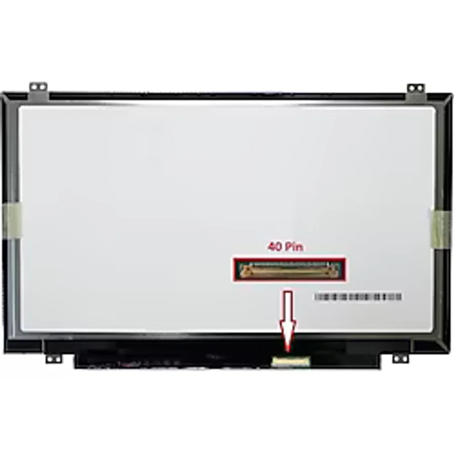 Qpart LTN140AT06-C02 14.0 40 Pin Slim LED Ekran - Beyaz - Notebook Ekran