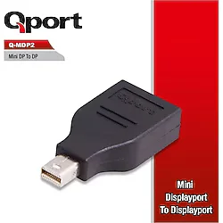 Qport Q-MDP2 DisplayPort to Mini DisplayPort Dönüştürücü