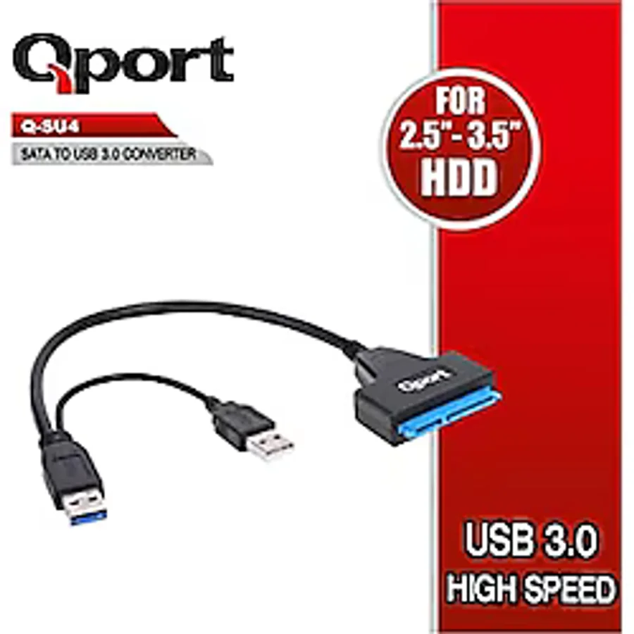 Qport Q-SU4 USB 3.0 to SATA Dönüştürücü