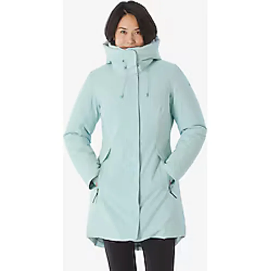 Quechua Kadın Outdoor Su Geçirmez Kar Montu/Kışlık Mont - Yeşil - Nh500 -10 °C Decathlon