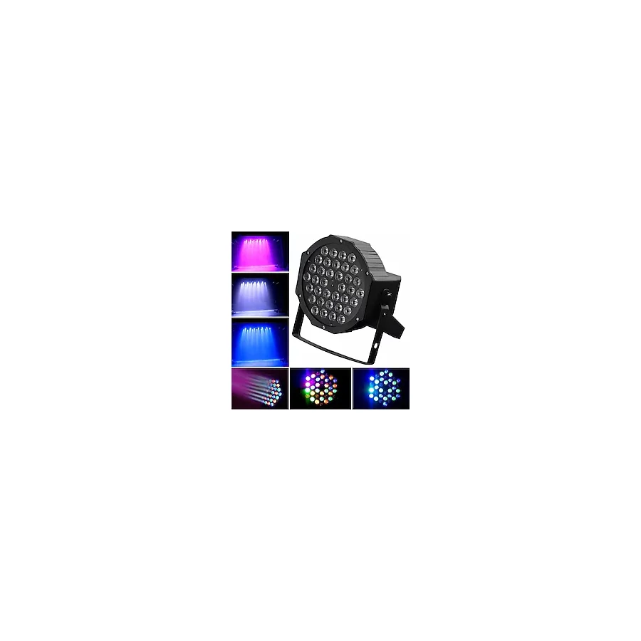 Quenlite Par-136X Led Par Sahne Işık Sistemi 1x36 Watt RGB DMX512