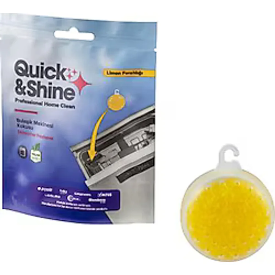 Quick&Shine Limon Ferahlığı Bulaşık Makinesi Kokusu