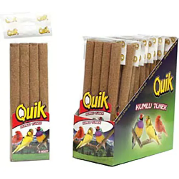 Quik 4'lü Paket Kuşlar İçin Kumlu Tünek