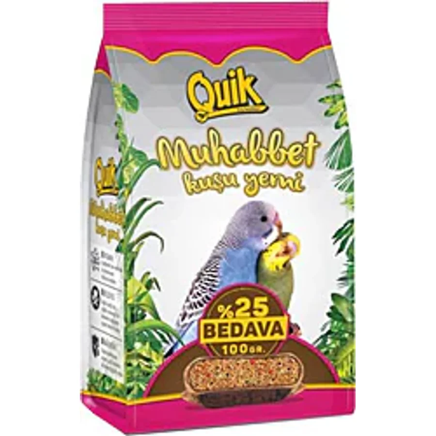 Quik 500 gr Muhabbet Kuşu Yemi