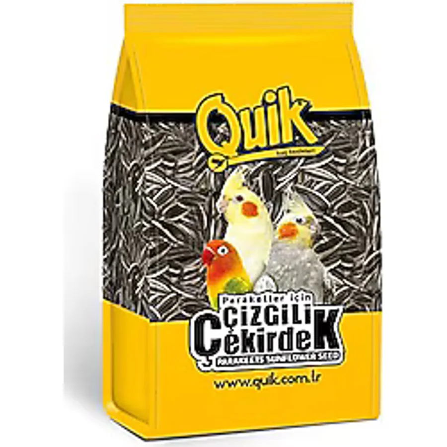 Quik Çizgili Paraket Çekirdeği 500 gr