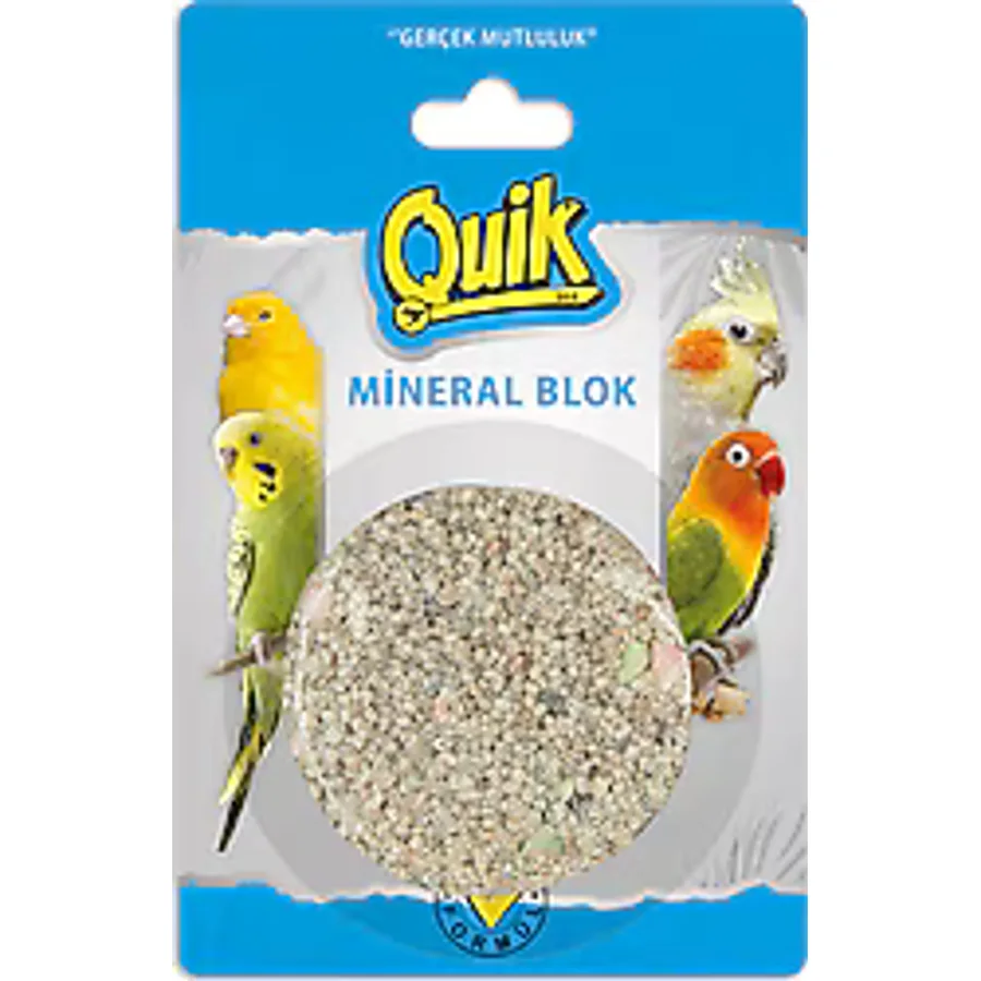 Quik Kuşlar için Mineral Bloğu
