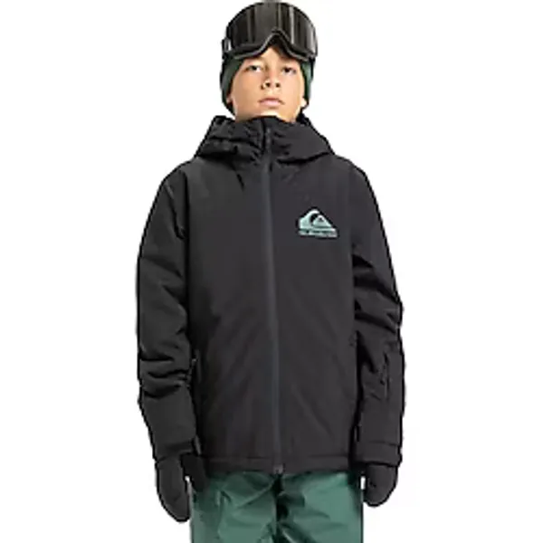 Quiksilver Mission Youth Jk Erkek Çocuk Siyah Snowboard Ceketi - 10 Yaş