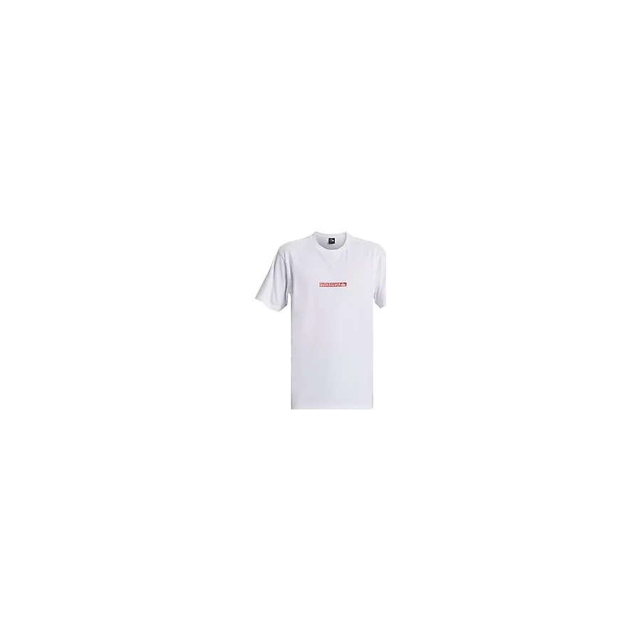 Quiksilver QS CLICKER LOGO DNA BEYAZ Erkek Tshirt BEYAZ S