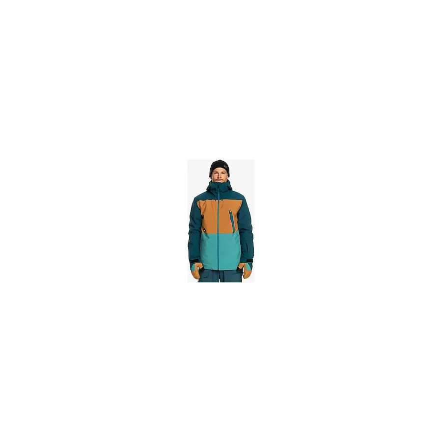 Quiksilver Sycamore Erkek Mavi Snowboard Ceketi