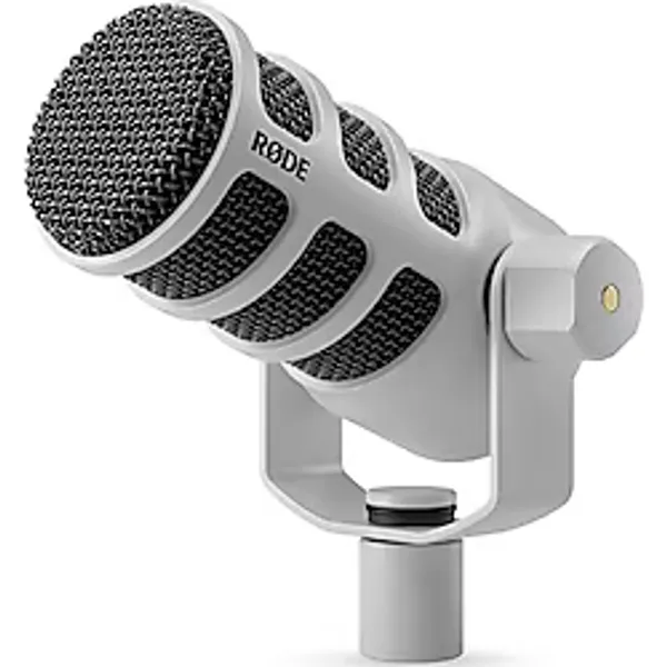 RØde Podmic, Profesyonel Dinamik Podcast Mikrofon, Beyaz - 10 Adet