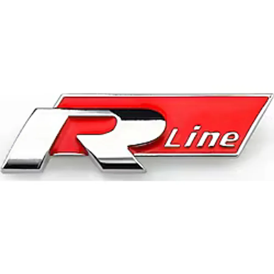 R-line yapıştırmalı logo-kırmızı / YACI148