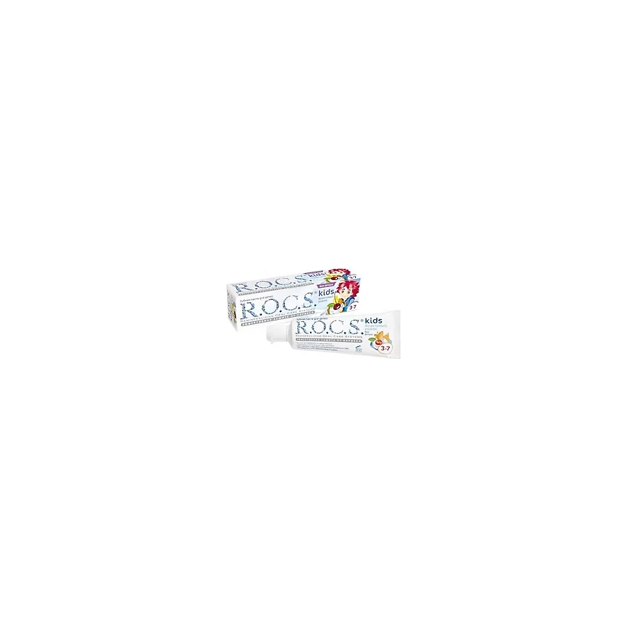 R.O.C.S. Meyve Külahı 3-7 Yaş 35 ml Florürsüz Çocuk Diş Macunu
