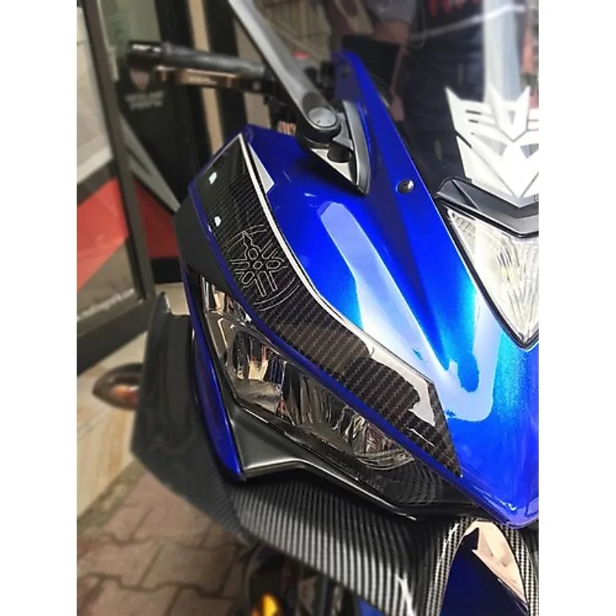 R25 Far üstü Kafa Grenaj Sticker Set KARBON