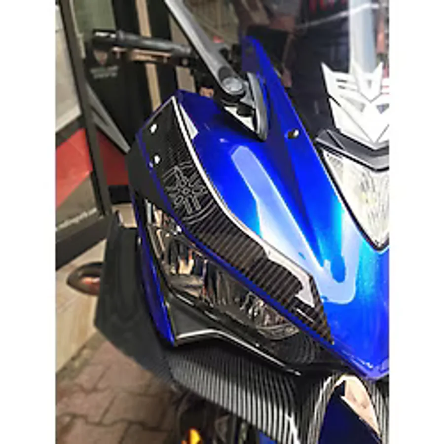 R25 Far üstü Kafa Grenaj Sticker Set KARBON