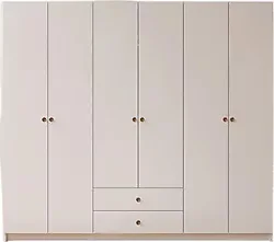 Rabi Ecem 2 Çekmeceli 6 Kapaklı Gardırop