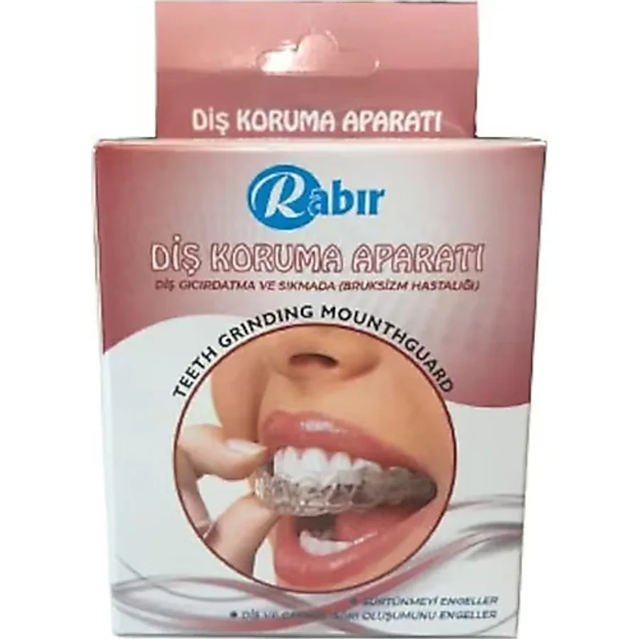 Rabır Gece Plağı Diş Gıcırdatma Aparatı + Saklama Kutusu