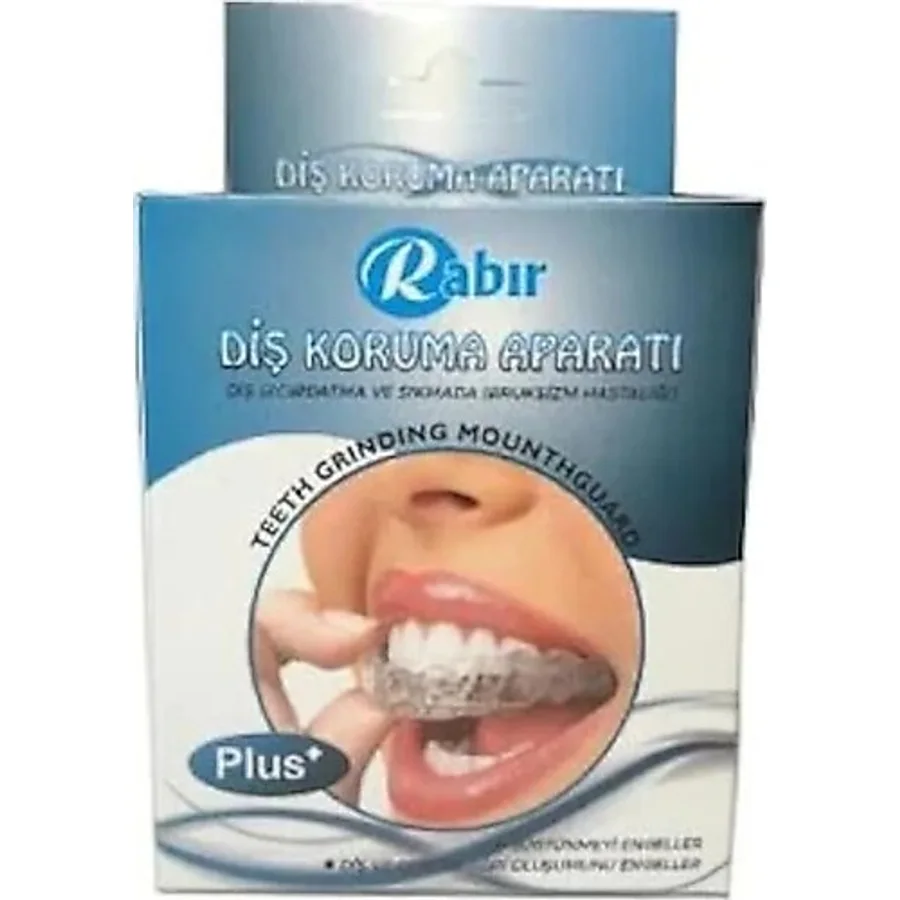 Rabır Plus Gece Plağı Diş Gıcırdatma Aparatı + Saklama Kutusu