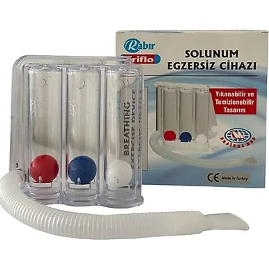 Rabır Triflo Solunum Egzersiz Cihazı X1adet