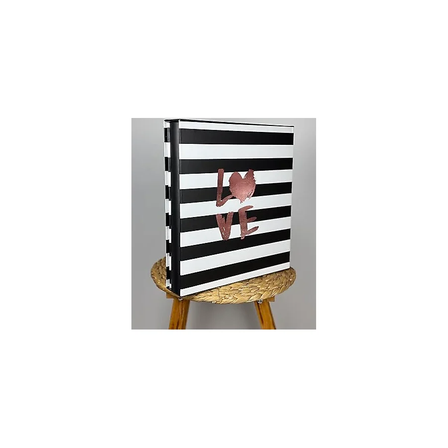 Rabsev Rs25 Fotoğraf Albümü 10x15cm 600 Lük Love Desenli Kutulu Yatay Dikey Modeli