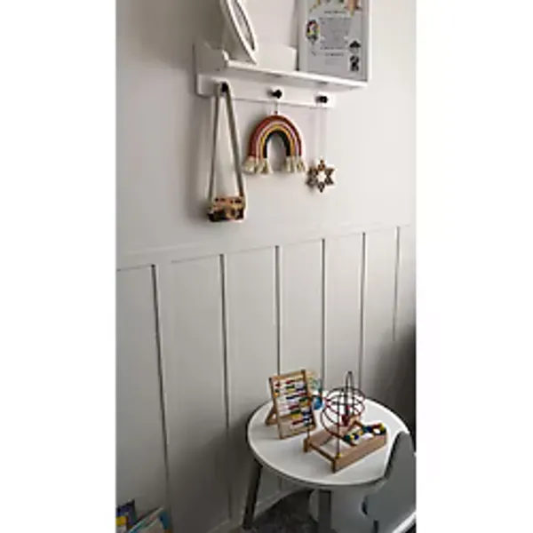 Rafhomestore Boyanabilir Dekoratif Duvar Çıtası 6 Cm Genişliği 10'Lu Set