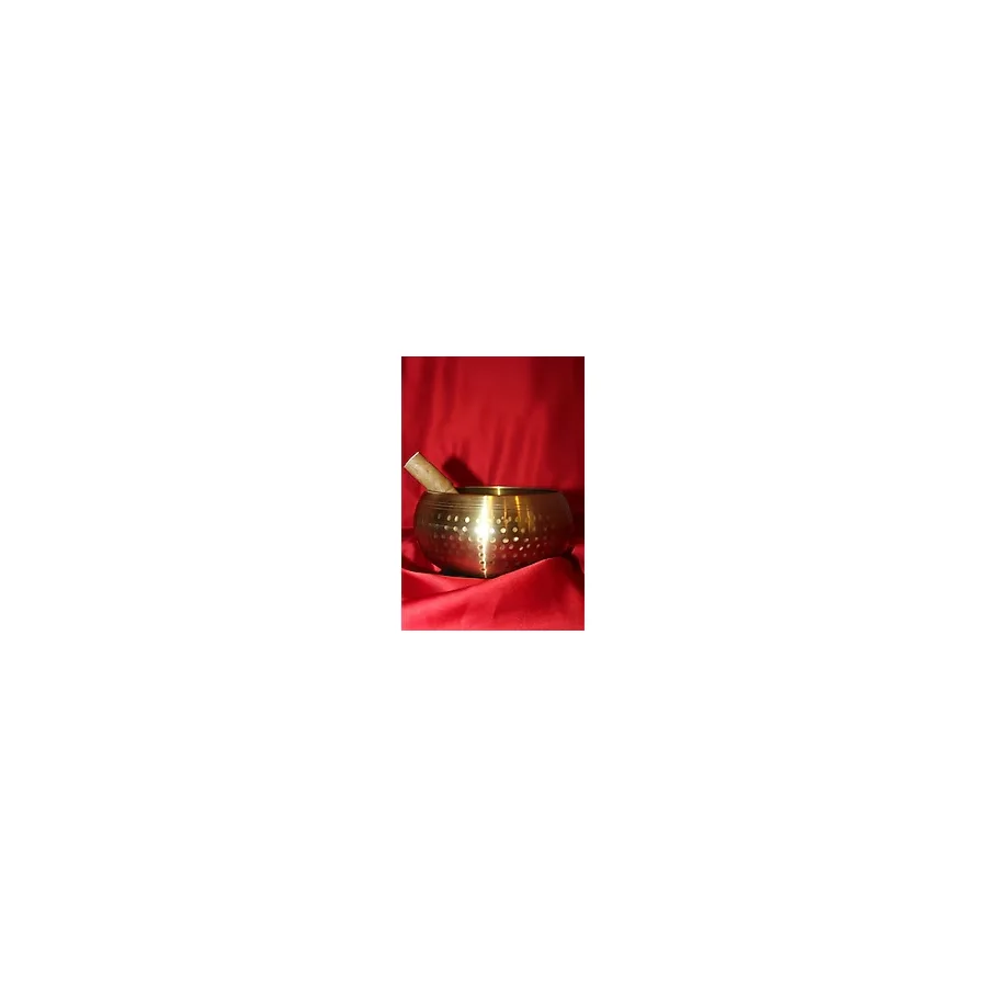 RaHan Pirinç Meditasyon Çanı Yoga Çanı Tibet Çanağı Singing Bowl 14 cm