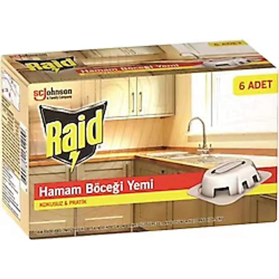 Raid Böcek Yemi 6'lı Haşere İlacı