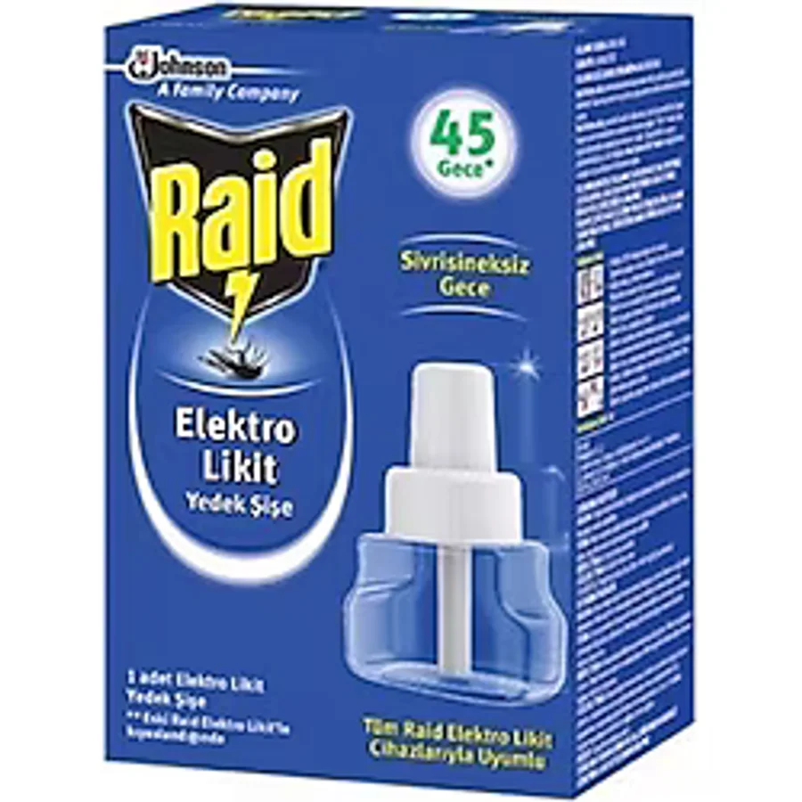Raid Elektro Likit Yedek 45 Gece