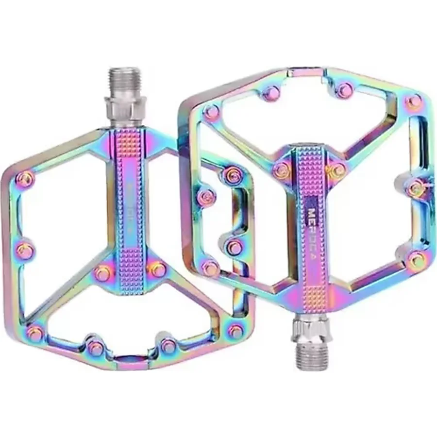 Rainbow Meroca Rainbow Alüminyum Platformlu Rulmanlı Bisiklet Pedalı