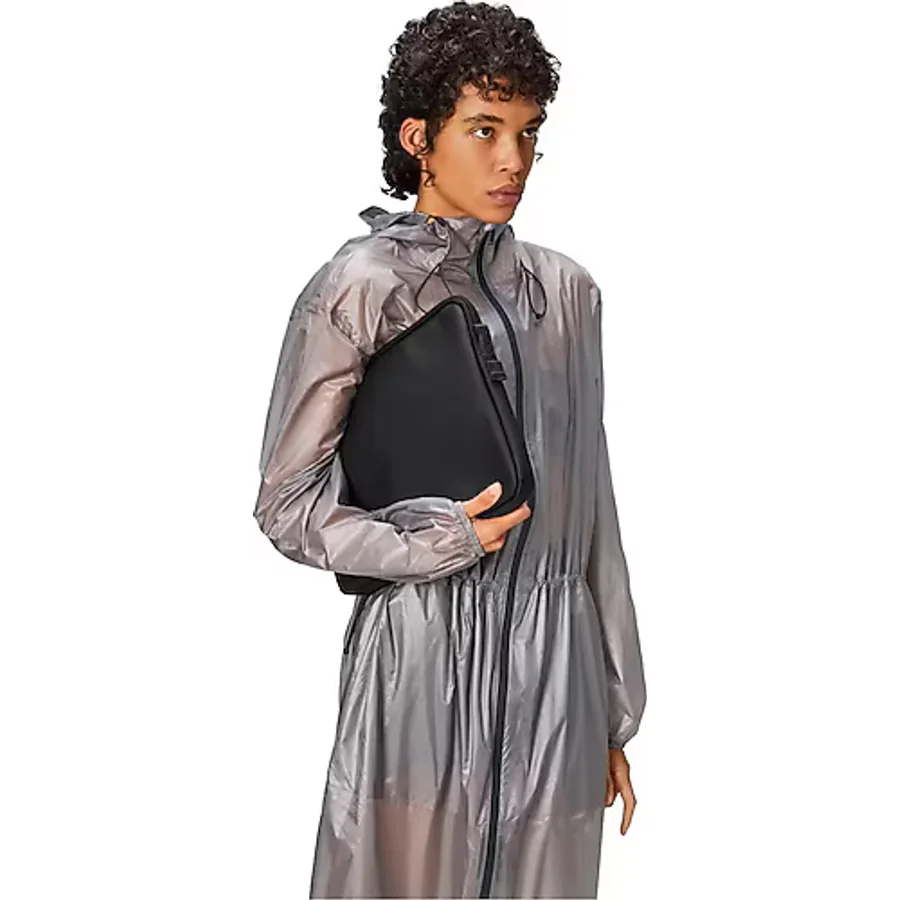 Rains Siyah Erkek Laptop Çantası Trail Laptop Case 15/16 W1