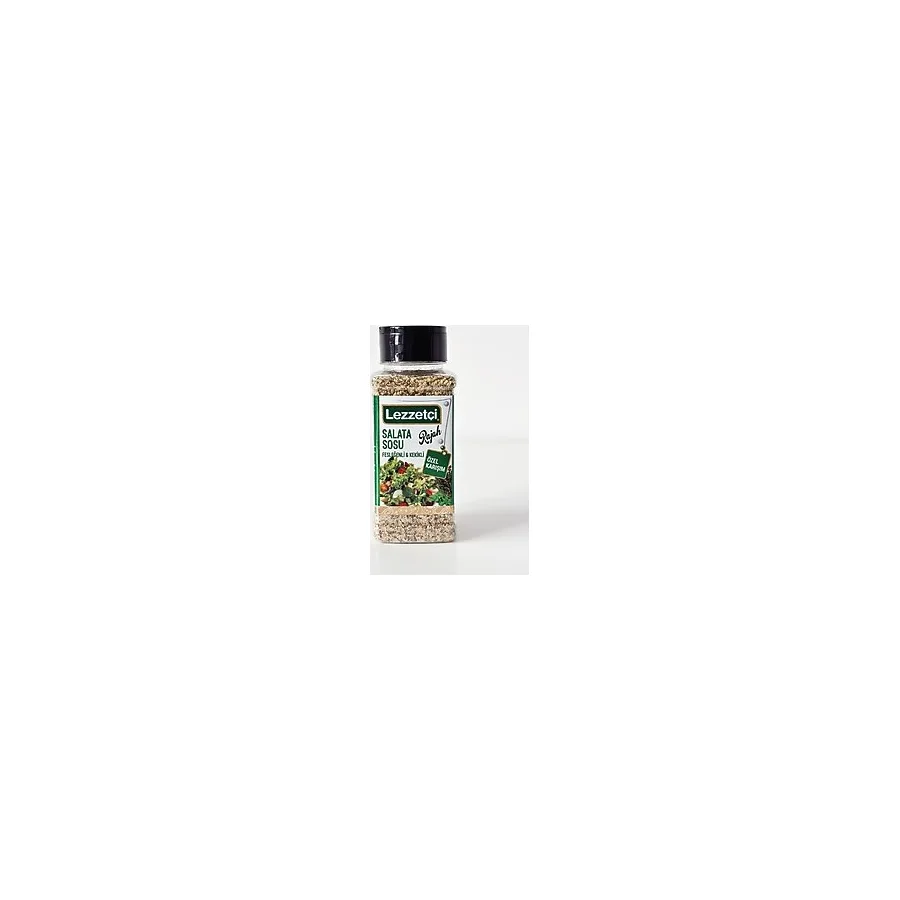 Rajah Lezzetçi Fesleğen ve Kekikli Salata Sos 120 gr İthal ve Yerli Ürün Aromalı Özel Karışım