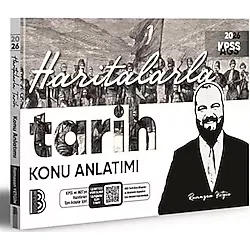RAMAZAN YETGİN 2026 KPSS AGS Haritalarla Tarih Konu Anlatımı Benim Hocam Yayınları