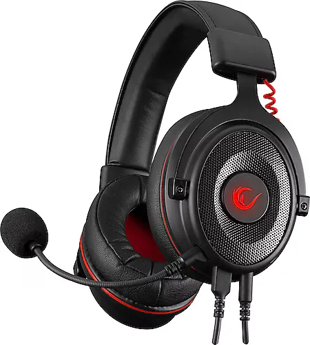 Rampage Drop Plus RM-K60 7.1 USB Kablolu Kulak Üstü Oyuncu Kulaklığı
