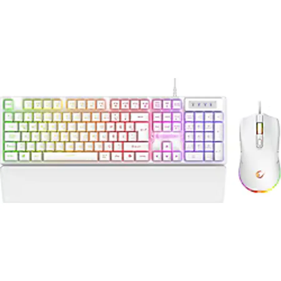 Rampage KM-RX7 Fortuna V2 Kablolu Oyuncu Klavye Mouse Seti