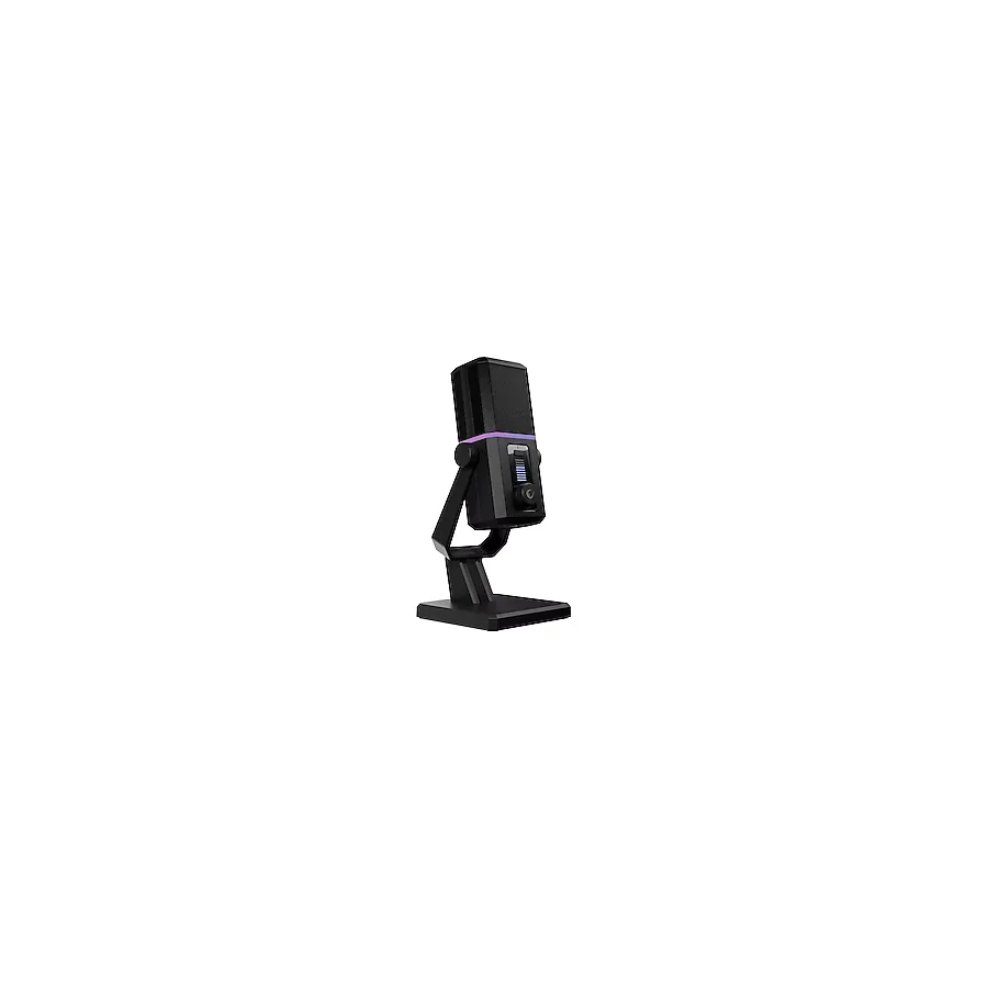 Rampage RA-MP75 CYCLONE Siyah RGB USB Ses Göstergeli Gaming Oyuncu Masaüstü Mikrofon Profesyonel Youtube Twitch Yayıncı Mikrofonu Siyah