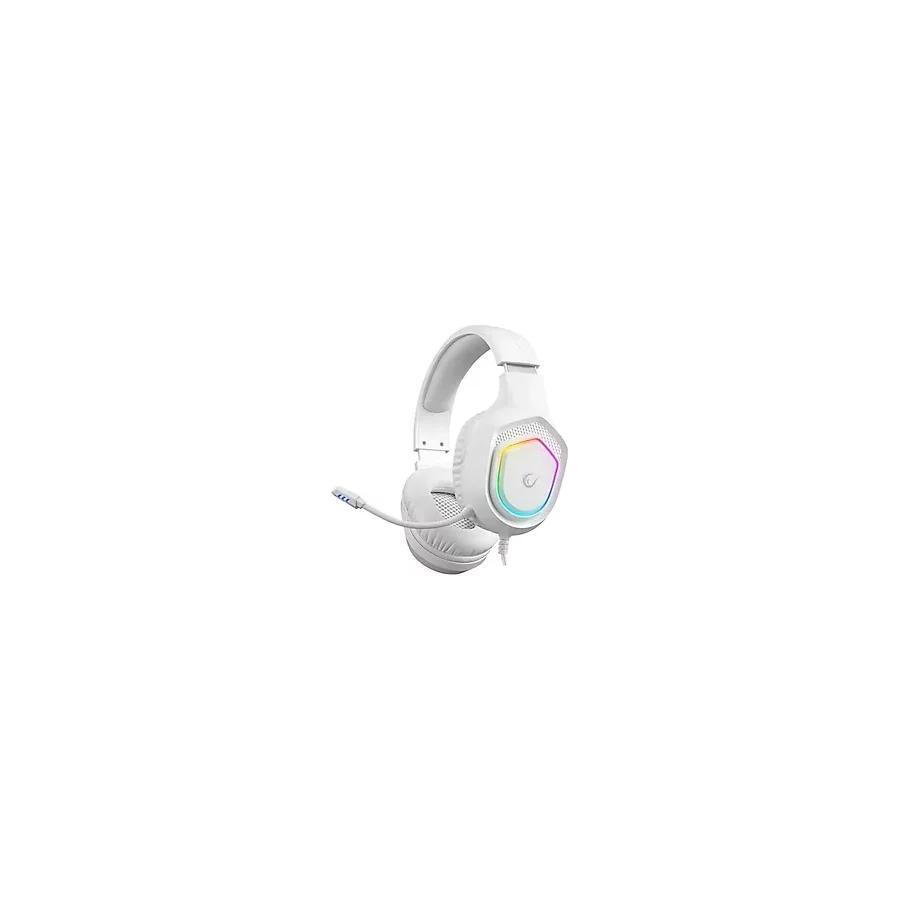 Rampage RM-K90 Mikrofonlu Kablolu Oyun Kulaklığı - Mikrofonlu RGB Kulaklık, 50 mm Sürücüler, PC, PS4, PS5 ve Dizüstü Bilgisayar Oyunları için Gürültü Önleyici
