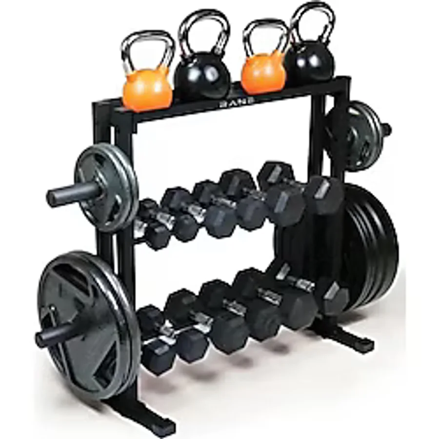 Rane Fitness Equipment Rane Dambıl Kettlebell Ağırlık Plakası Standı - Siyah