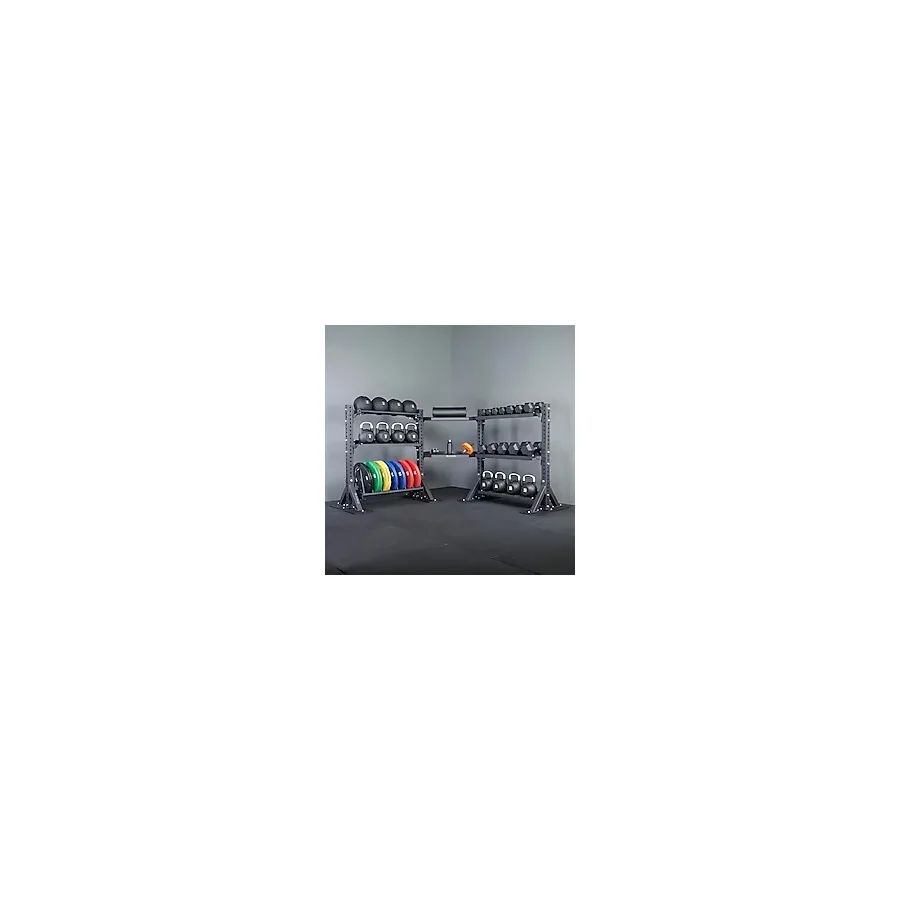 Rane Medicine Ball Kettlebell Dambıl Ağırlık Plakası Çok Amaçlı Köşe Stand - Siyah
