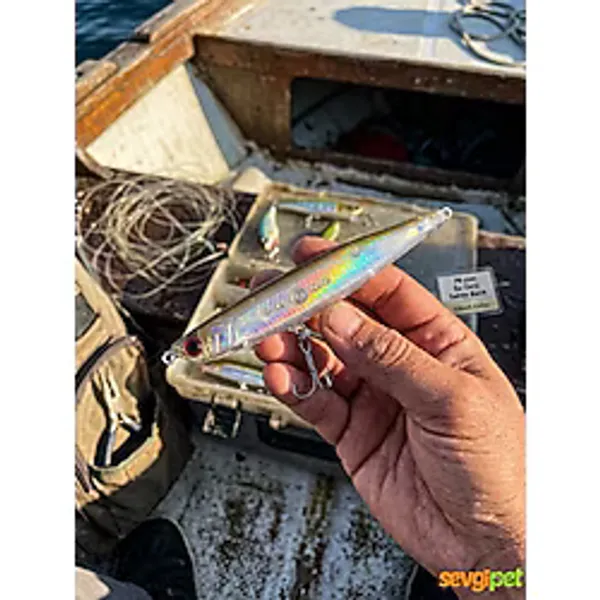 Rapala 76 Mm Su Üstü Sahte Balık (Yaralı Balık Aksiyonlu Maket Yem)